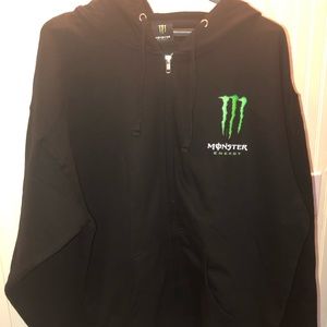 Monster Energy Drink Hoodie NWOT never worn